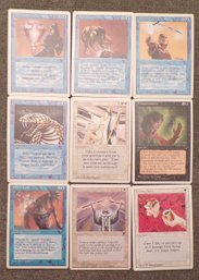 9 (Nine) Magic The Gathering Cards