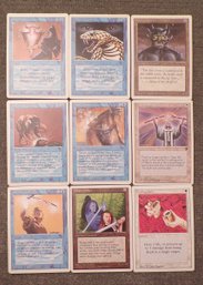 9 (Nine) Magic The Gathering Cards