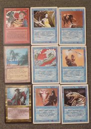 9 (Nine) Magic The Gathering Cards