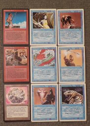 9 (Nine) Magic The Gathering Cards