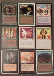 9 (Nine) Magic The Gathering Cards