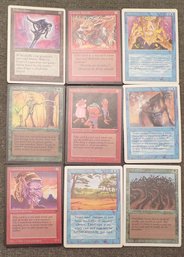 9 (Nine) Magic The Gathering Cards