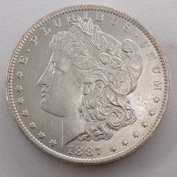 1887-O Morgan Silver Dollar Brilliant Uncirculated