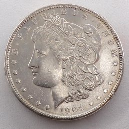 1904 Morgan Silver Dollar Choice Brilliant Uncirculated