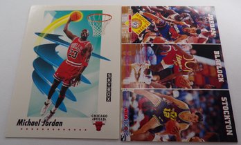 Two Michael Jordan Basketball Cards