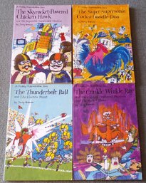 Vintage New Soft Cover Books-1970's 'A Freddy Higginbottom Story' 4 Books