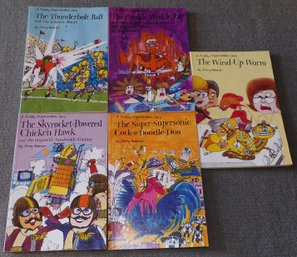 Vintage New Soft Cover Books-1970's 'A Freddy Higginbottom Story' 5 Books
