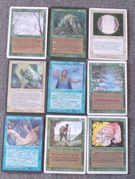 9 (Nine) Magic The Gathering Cards