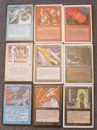 9 (Nine) Magic The Gathering Cards