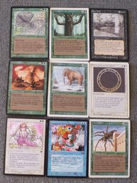 9 (Nine) Magic The Gathering Cards