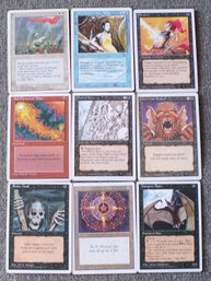 9 (Nine) Magic The Gathering Cards