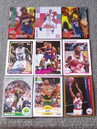 (9) Basketball 'Stars' Cards