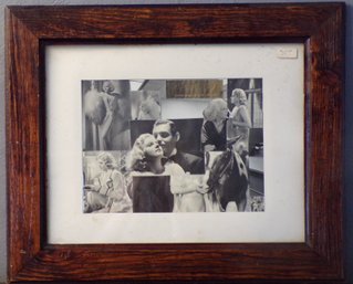 Framed Picture Collage (Clark Gable & Jean Harlow)