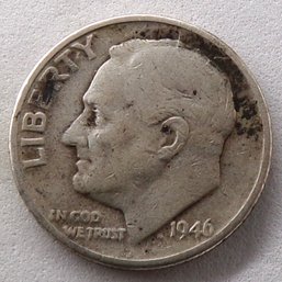 1946-D Silver Roosevelt Dime