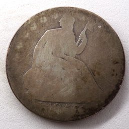 1855-O Seated Liberty Silver Half Dollar