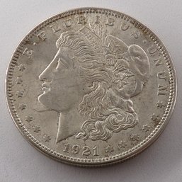 1921 Morgan Silver Dollar Brilliant Uncirculated