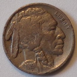 1919 Buffalo Nickel (XF/AU)