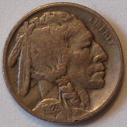 1923 Buffalo Nickel (XF/AU) 'SCARCE'