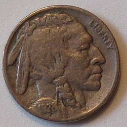 1928-S Buffalo Nickel (XF40) Low Mintage