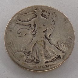1944 Walking Liberty Silver Half Dollar (VF/XF)
