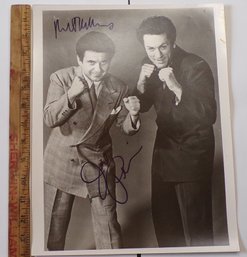 Autographed Picture Of Joe Pesci & Robert De Niro With COA