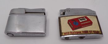 (2) Vintage Lighters, 1-Vulcan & 1-Rogers Mercury