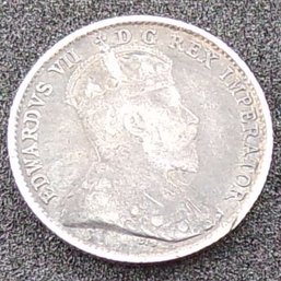 SCARCE 1902 Canadian Five-Cent Silver Closely Uncirculated