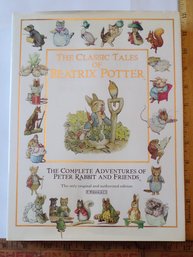 New Vintage Children's Hard Cover Book, 1994 The Classic Tales Of Beatrix Potter, Adventures Of Peter Rabbit