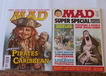 Two Like-New Vintage Magazines, MAD Special #14 1974 & MAD #479 7/2007