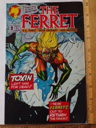 Vintage Malibu Comic Book 'The Ferret' Vol. 1 No. 2 (6/1993) NM/MINT
