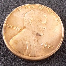 1942 Lincoln Wheat Cent Brilliant Uncirculated Red