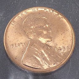 1958 Lincoln Wheat Cent Brilliant Uncirculated Red