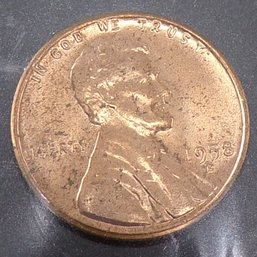 1958-D Lincoln Wheat Cent Brilliant Uncirculated