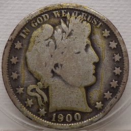 1900 Barber Silver Half Dollar (Some Liberty)