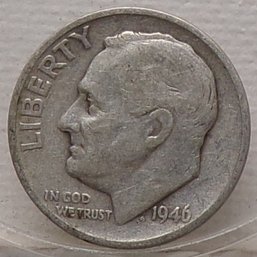 1946-S Roosevelt Silver Dime