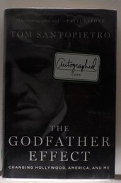 Beautiful Autographed Book, 'The Godfather Effect' By Tom Santopietro, With COA