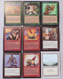 9 (Nine) Magic The Gathering Cards