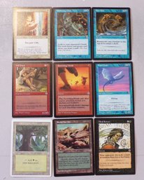 9 (Nine) Magic The Gathering Cards