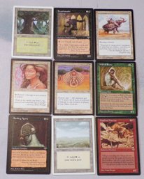 9 (Nine) Magic The Gathering Cards