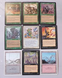 9 (Nine) Magic The Gathering Cards