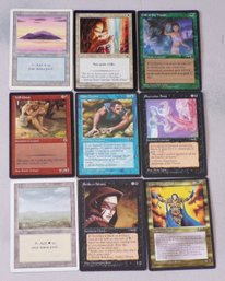 9 (Nine) Magic The Gathering Cards