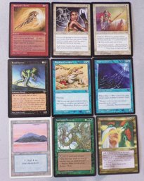 9 (Nine) Magic The Gathering Cards