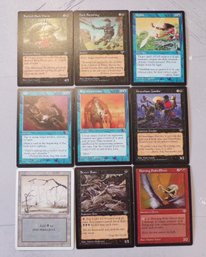 9 (Nine) Magic The Gathering Cards