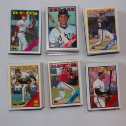 300-1988 Topps Baseball Cards Unsearched (Counted By Weight & Excellent Condition)