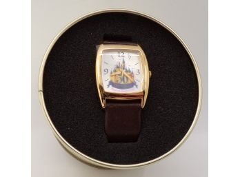 New In Tin Disneyland 50th Anniversary Wristwatch