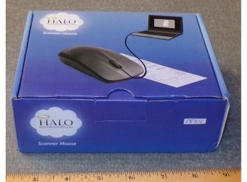New In Box 'HALO' USB-Scanner Mouse
