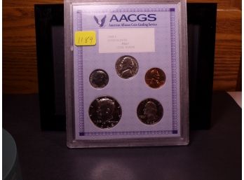 1968-S United States Proof Set (5 Coins) AACGS PR67