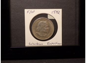 1892 Columbian Exposition Half Dollar F/VF