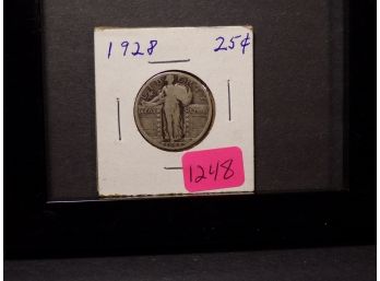 1928 Standing Liberty Silver Quarter Dollar