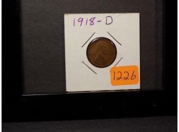 1918-D Lincoln Wheat Cent